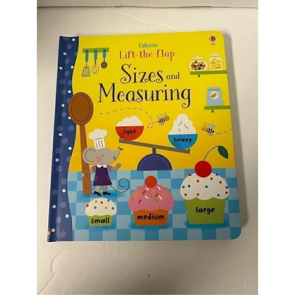 Usborne Lift-the-Flap Sizes and Measuring